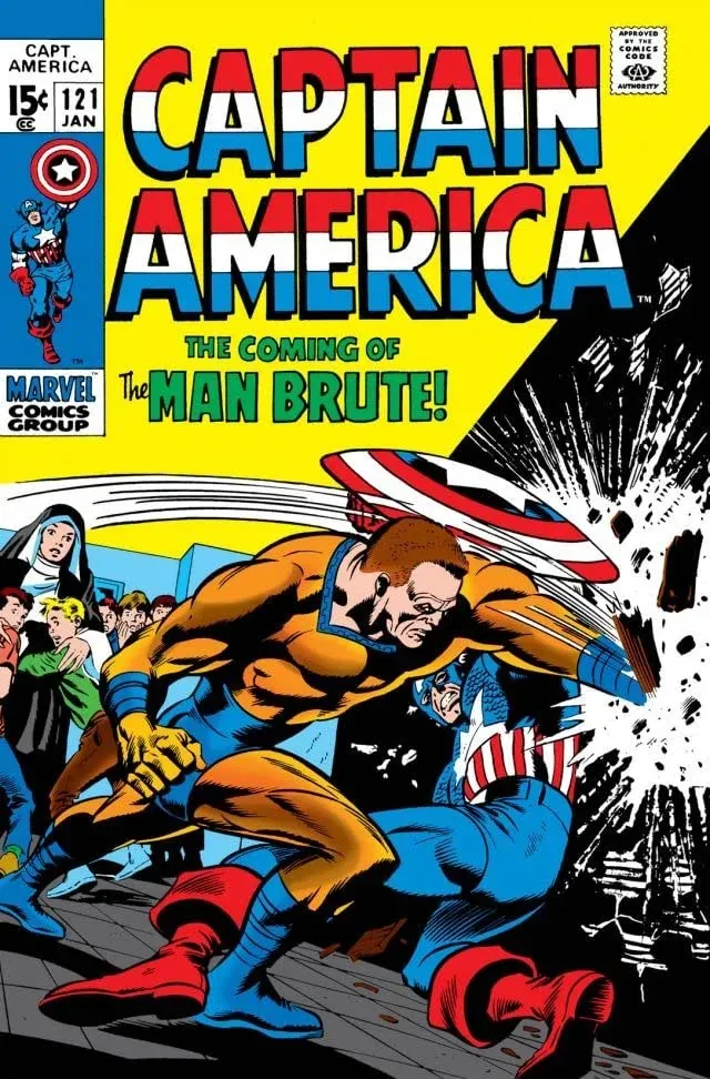 Cover of Captain America #121