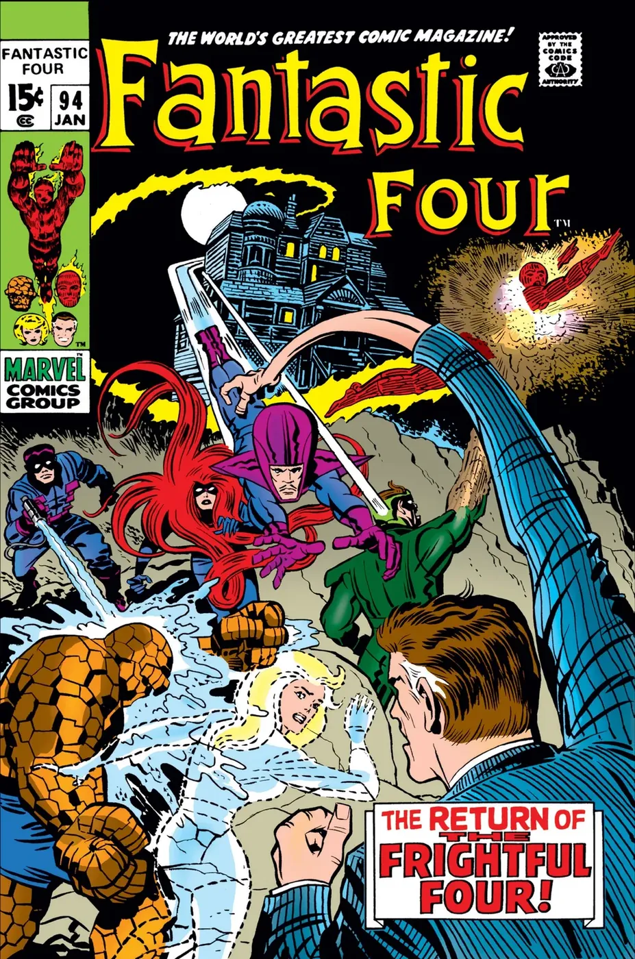 Cover of Fantastic Four #94