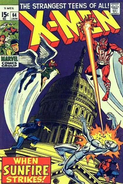 Cover of The X-Men #64