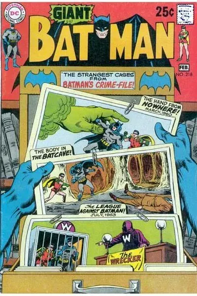 Cover of Batman #218