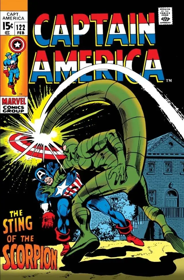 Cover of Captain America #122