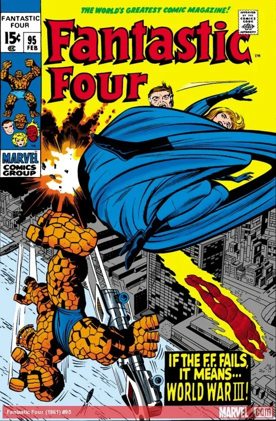 Cover of Fantastic Four #95