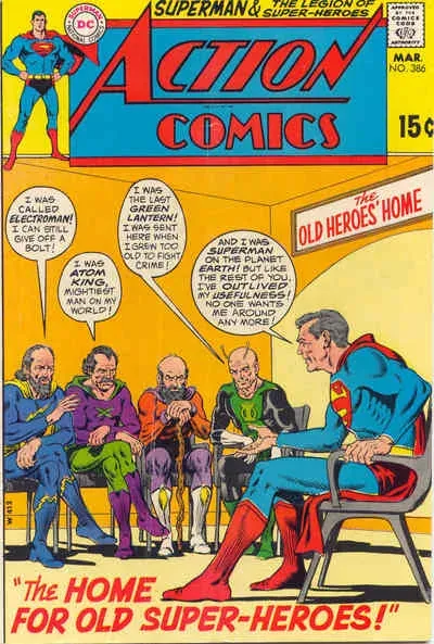 Cover of Action Comics #386
