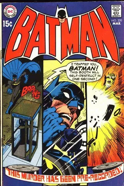 Cover of Batman #220