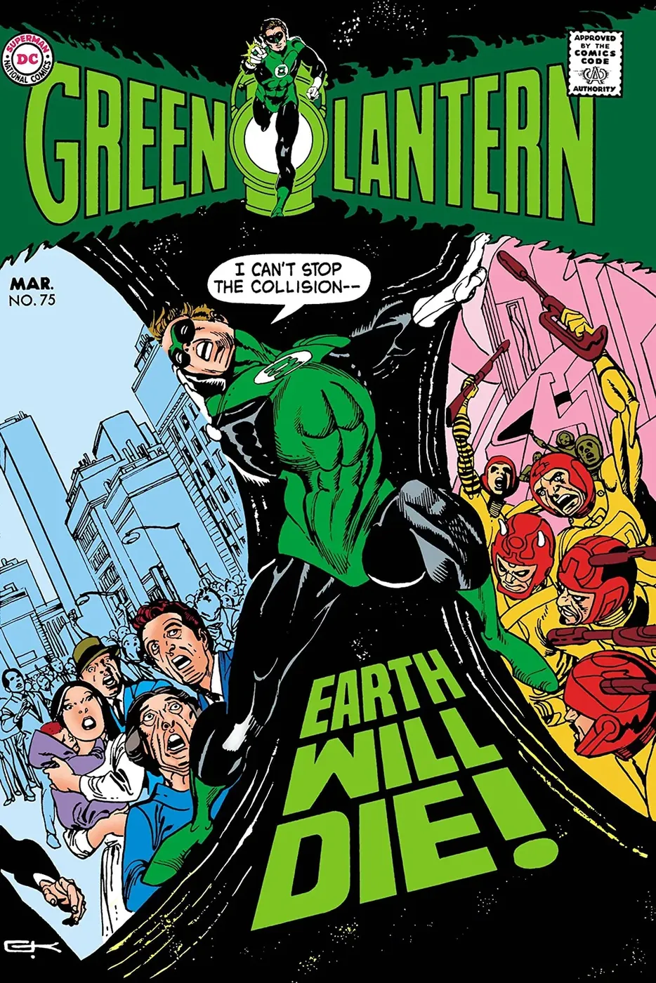 Cover of Green Lantern #75