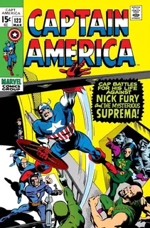 Cover of Captain America #123