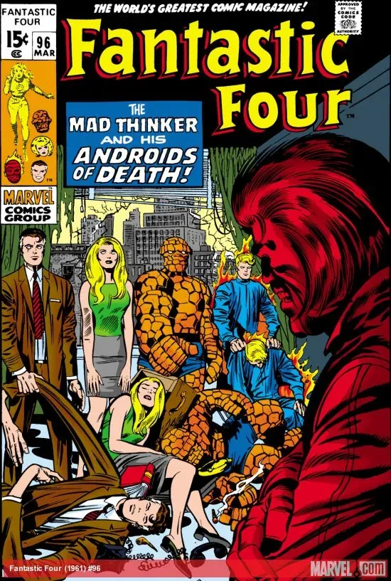 Cover of Fantastic Four #96