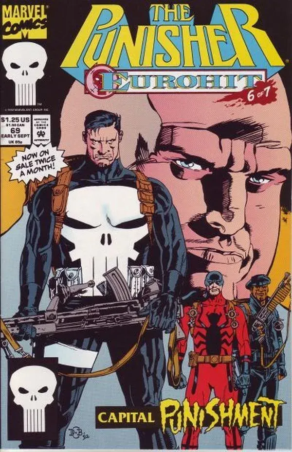 Cover of The Punisher #69
