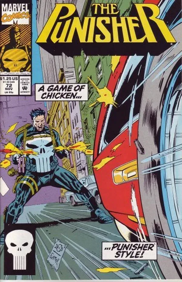 Cover of The Punisher #72