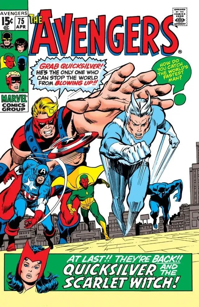 Cover of The Avengers #75