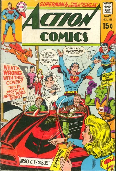 Cover of Action Comics #388