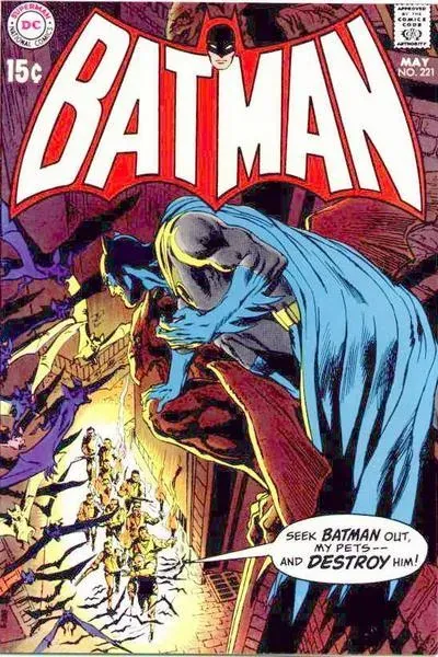 Cover of Batman #221