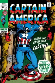 Cover of Captain America #125
