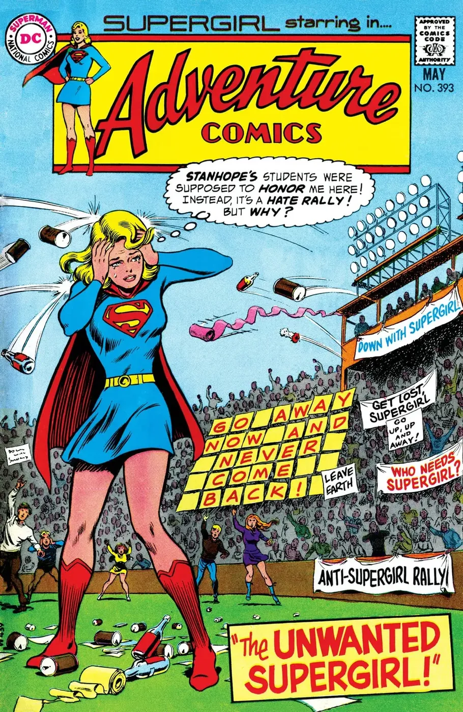 Cover of Adventure Comics #393