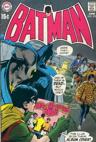 Cover of Batman #222