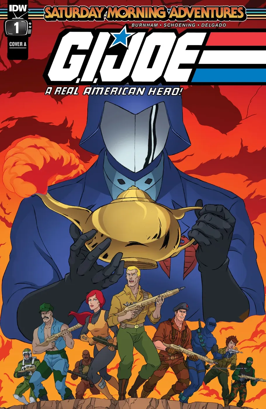Cover of G.I. Joe: A Real American Hero -- Saturday Morning Adventures #1