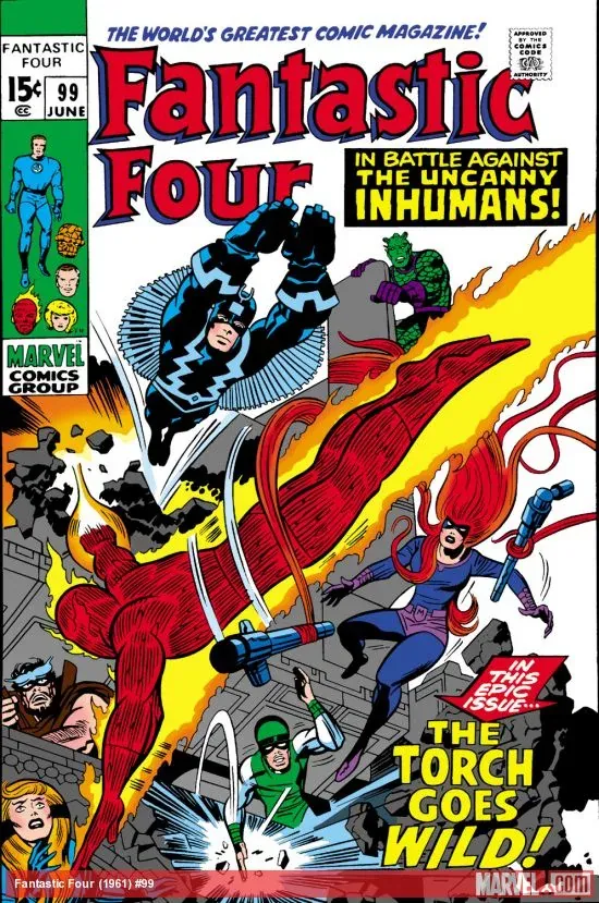 Cover of Fantastic Four #99