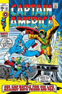 Cover of Captain America #127