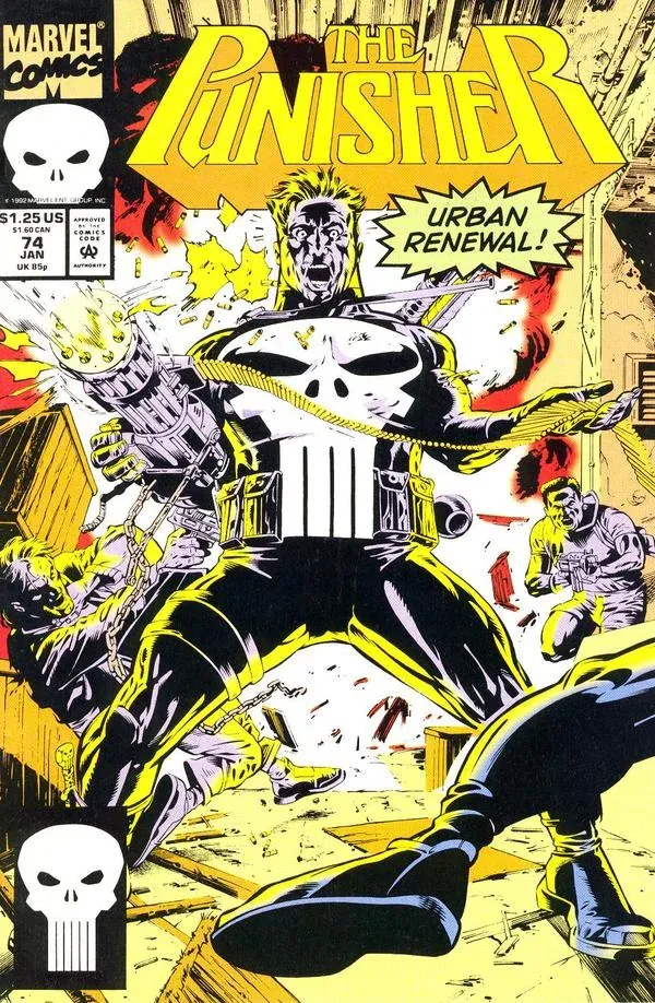Cover of The Punisher #74