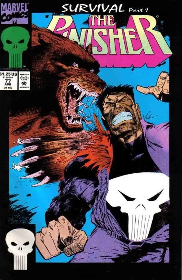 Cover of The Punisher #77