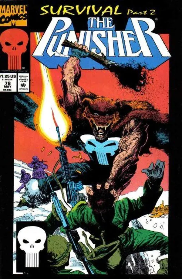Cover of The Punisher #78