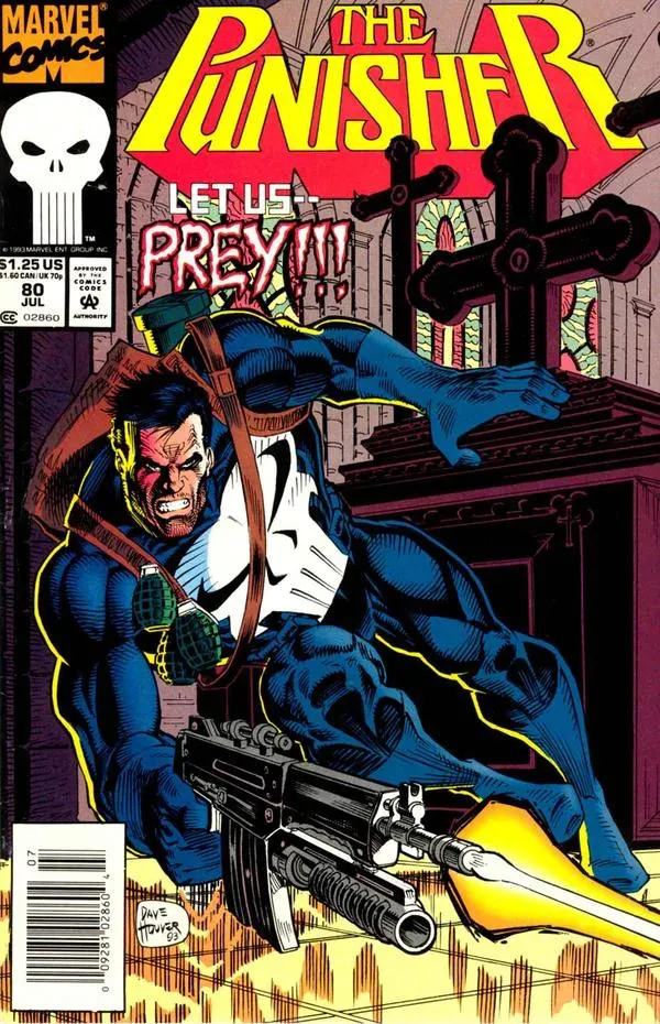 Cover of The Punisher #80