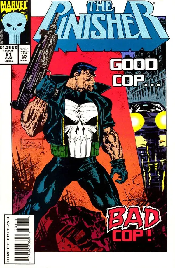 Cover of The Punisher #81
