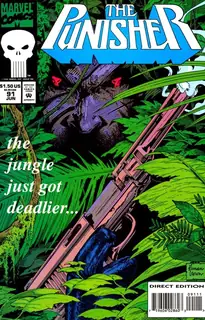 Cover of The Punisher #91