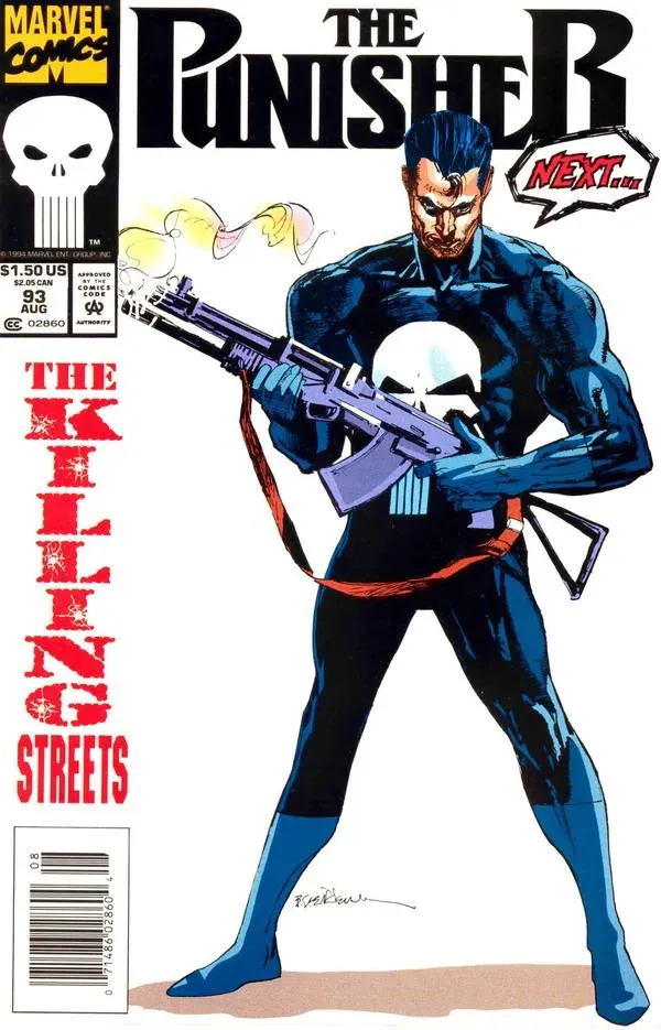 Cover of The Punisher #93