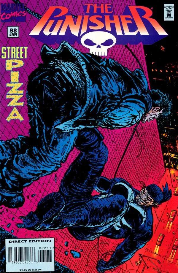 Cover of The Punisher #98