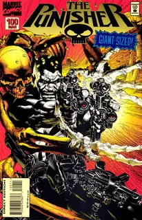 Cover of The Punisher #100