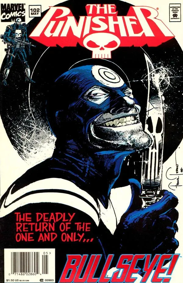 Cover of The Punisher #102