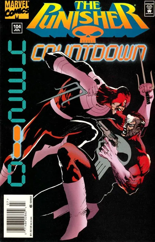 Cover of The Punisher #104
