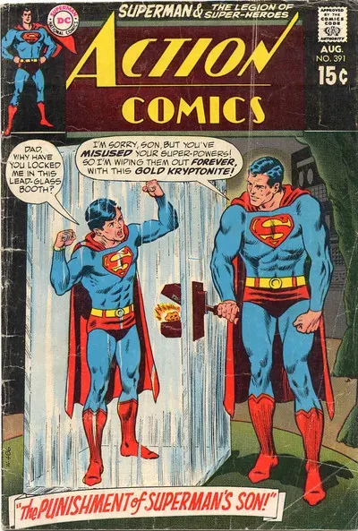 Cover of Action Comics #391
