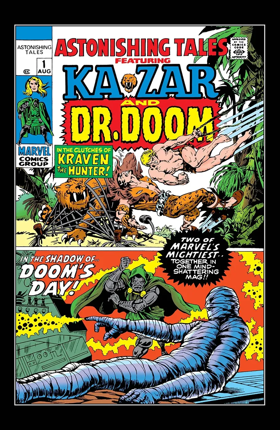 Cover of Astonishing Tales #1