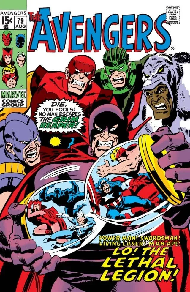 Cover of The Avengers #79