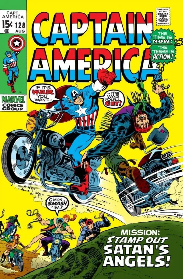 Cover of Captain America #128