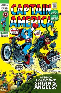 Cover of Captain America #128