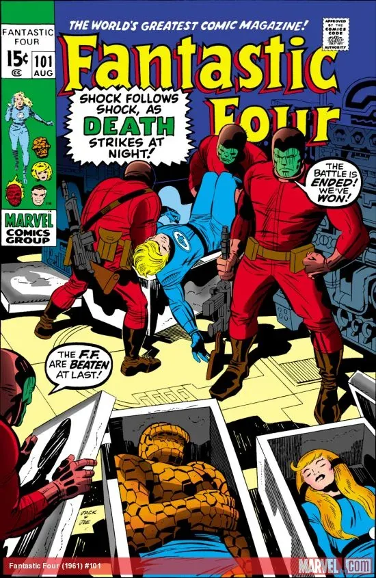 Cover of Fantastic Four #101