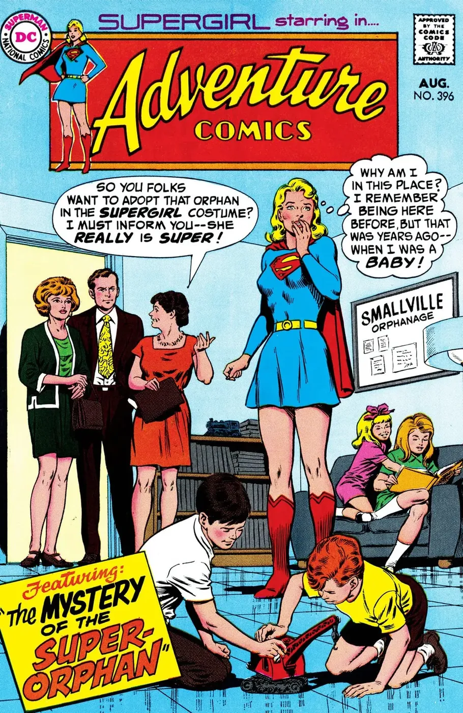 Cover of Adventure Comics #396