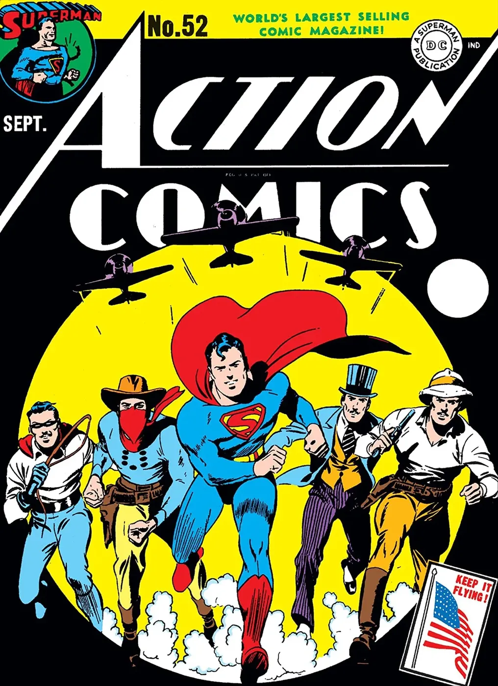 Cover of Action Comics #52