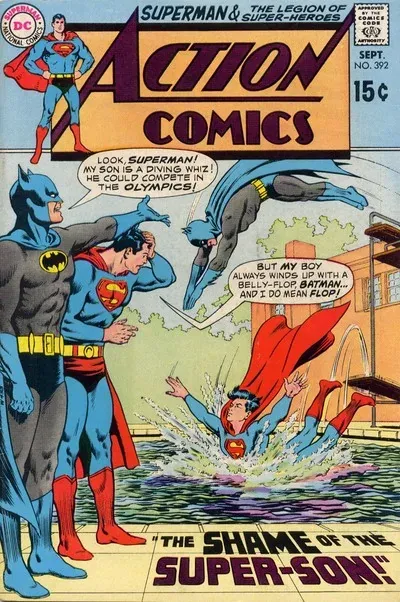 Cover of Action Comics #392