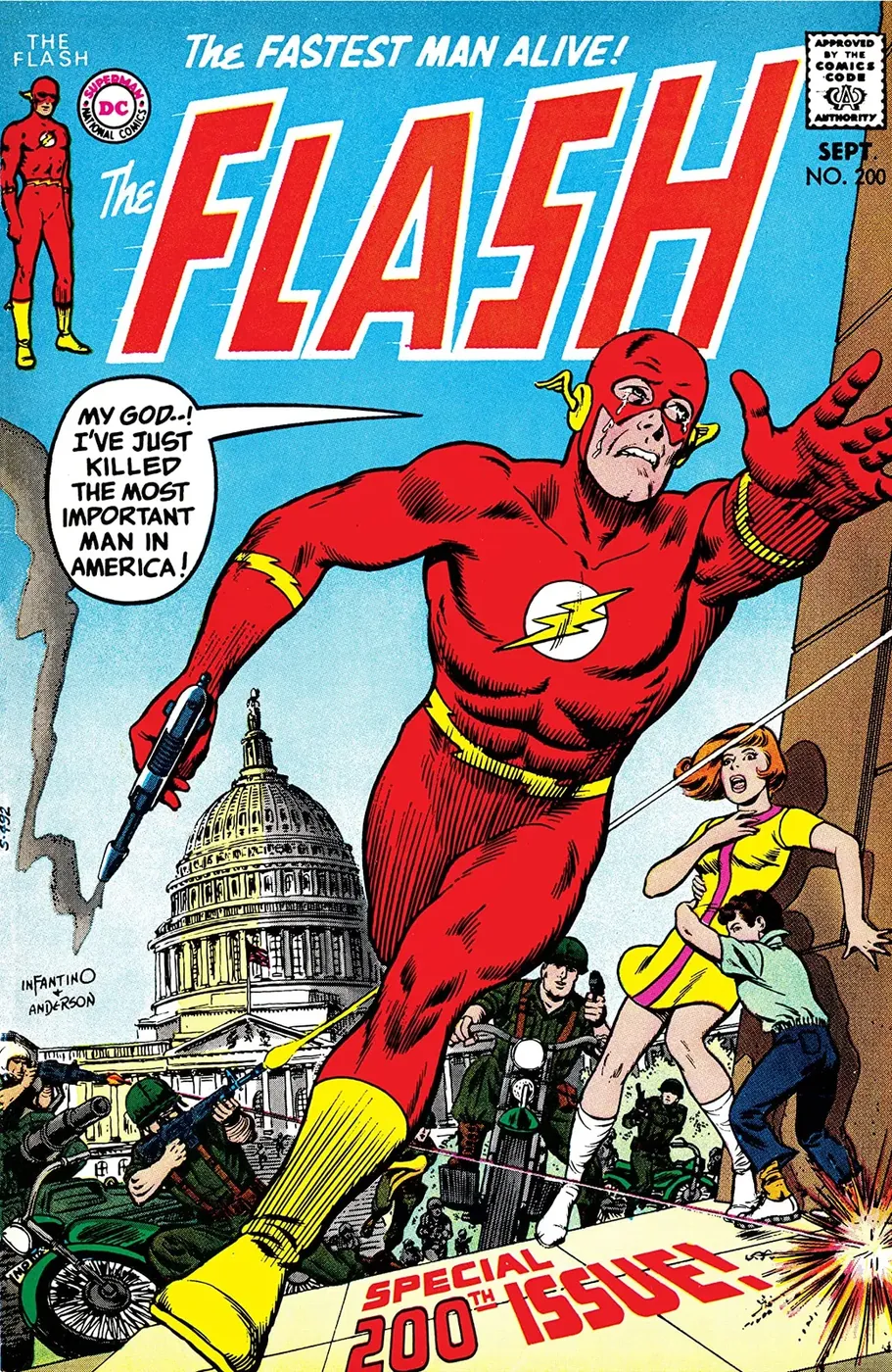 Cover of The Flash #200