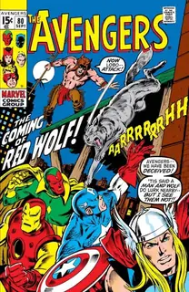 Cover of The Avengers #80