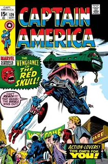 Cover of Captain America #129