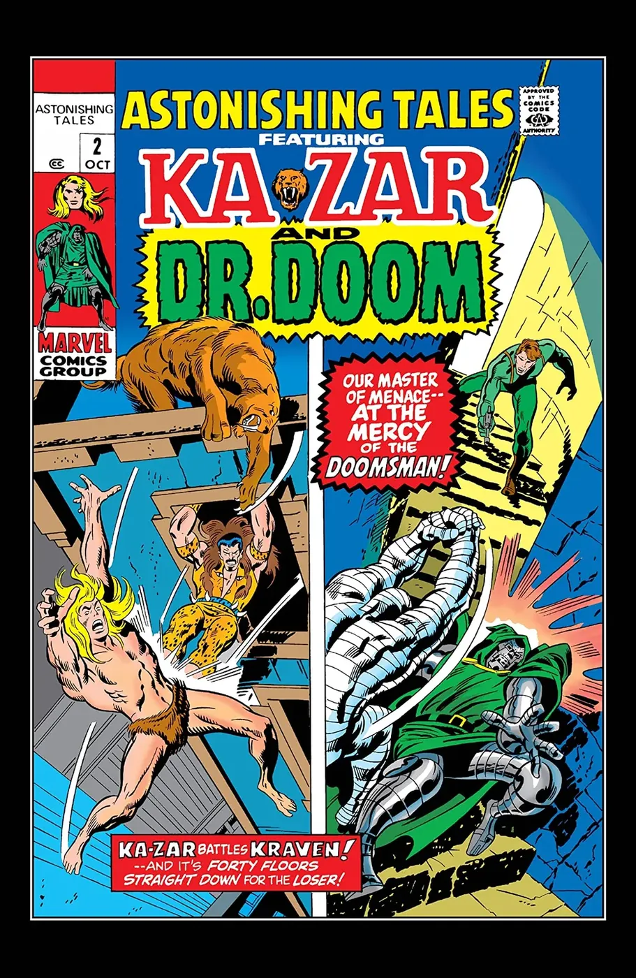 Cover of Astonishing Tales #2