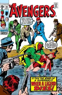 Cover of The Avengers #81