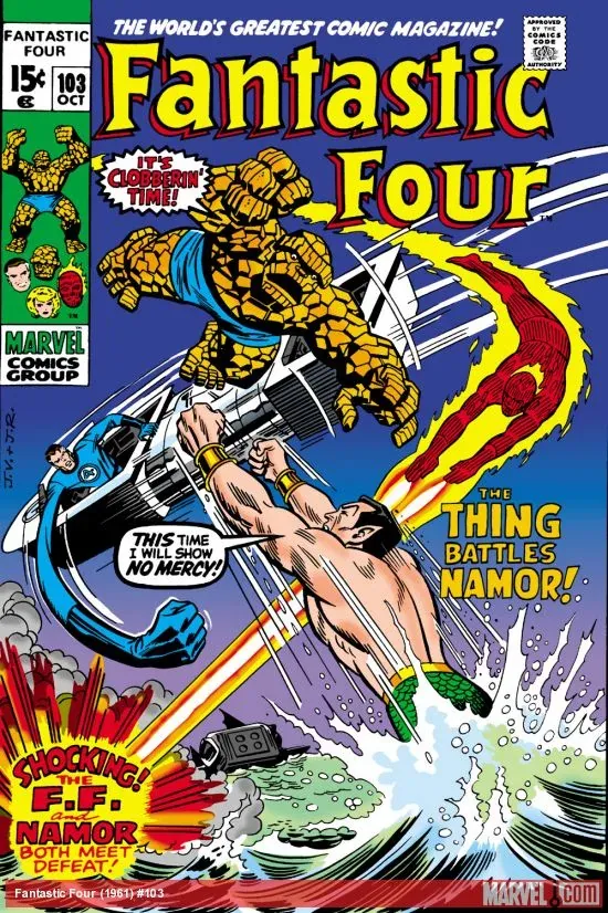 Cover of Fantastic Four #103