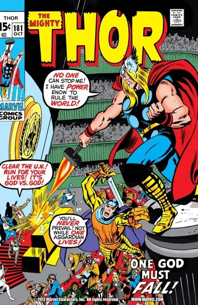 Cover of Thor #181