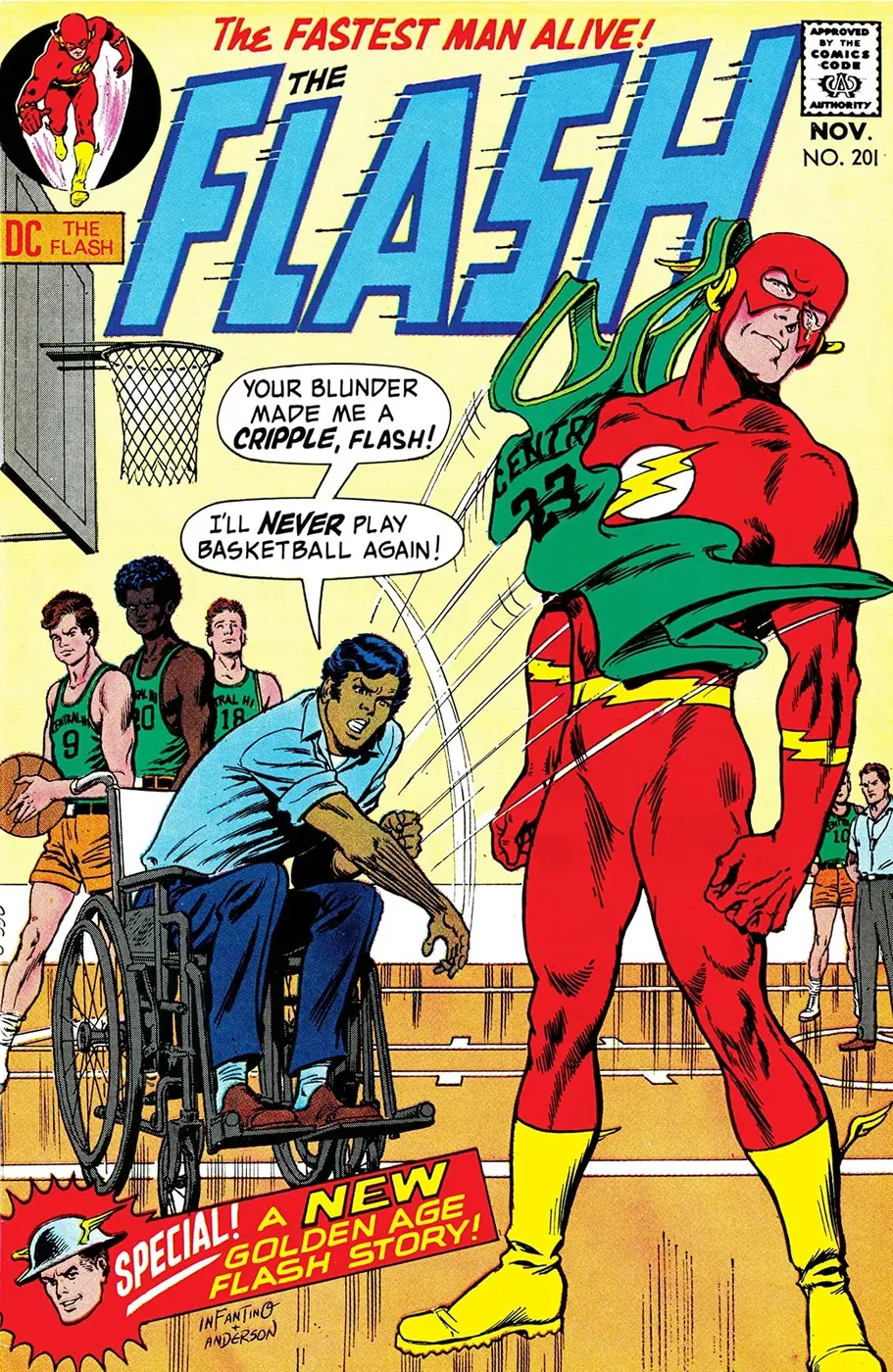 Cover of The Flash #201